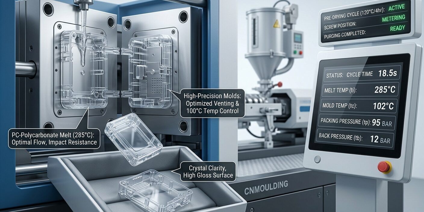 PC (Polycarbonate) Injection Molding Processing Guide | CNMOULDING